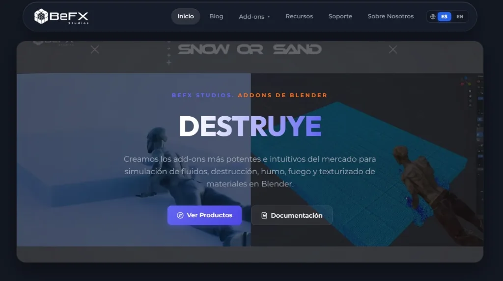 Welcome to the New BeFX Studios Website!