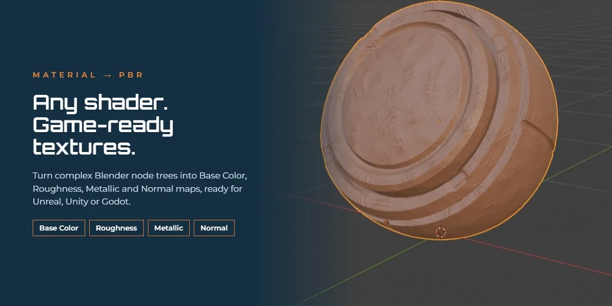 Any shader, game-ready textures