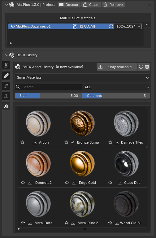 BeFX Library