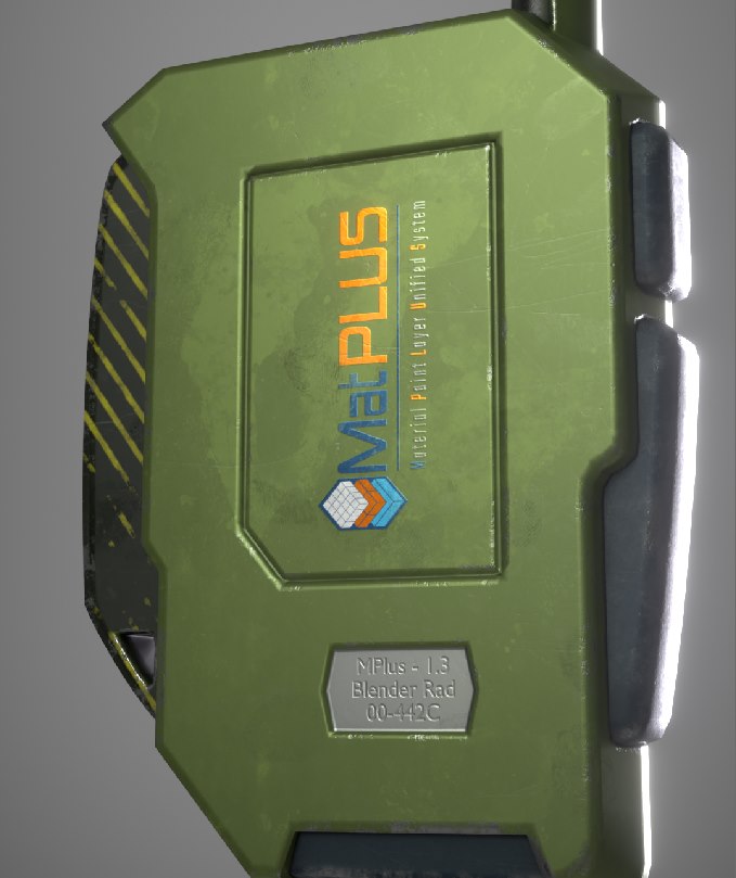Decal in use