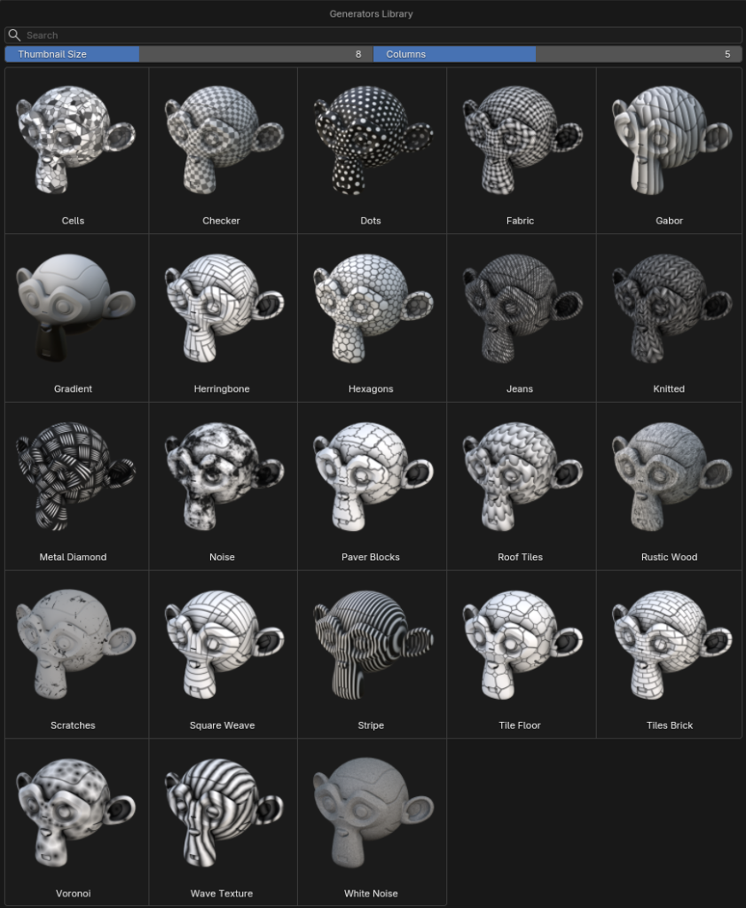 Procedural generators