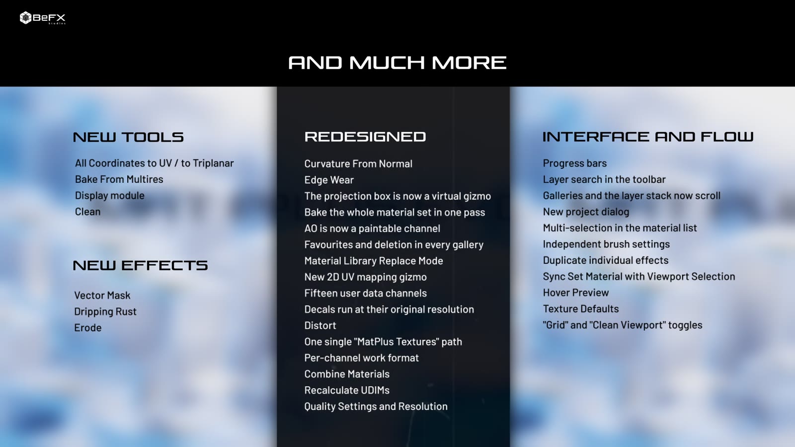 Summary of everything new in MatPlus 1.3