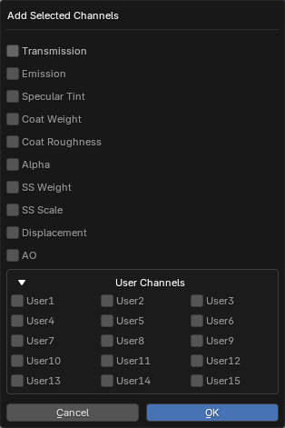User channels